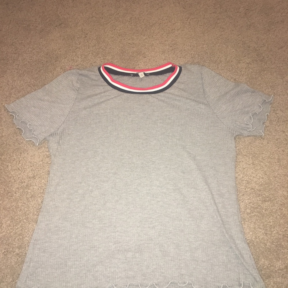 A cute t shirt from Charlotte Russe.